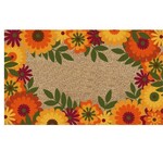 Tropical Floral Door Mat