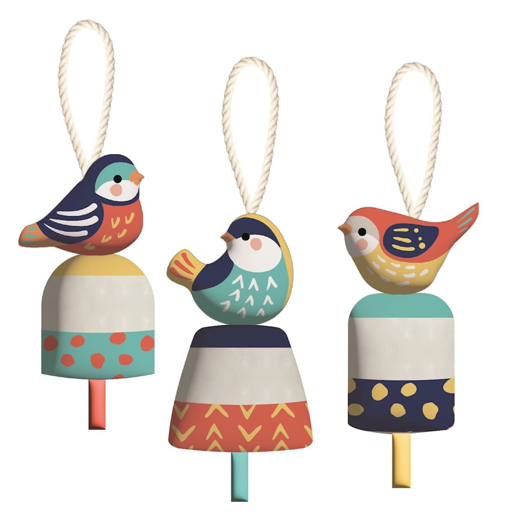 Bird Bell, 3 Asst.