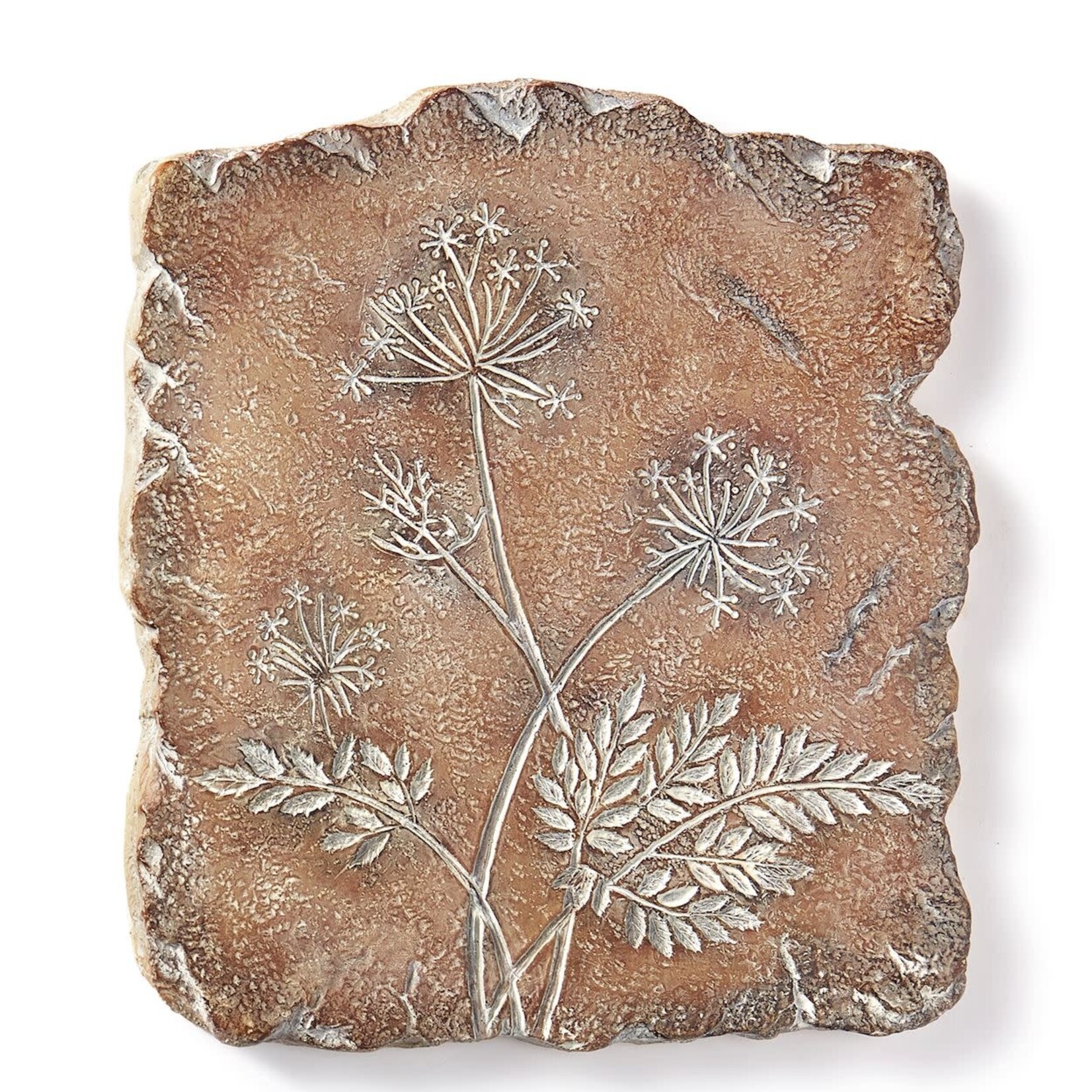 Stepping Stone /Wall Plaque, Fern Etchings