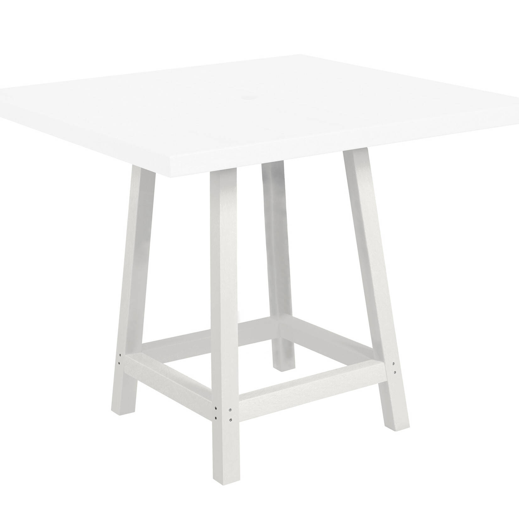 CR Plastics CRP TB23 40” Premium Pub Table Legs - White