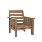 CR Plastics CRP DSF261 Stratford Arm Chair - Dune