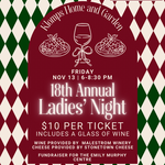 Ladies Night Ticket-Nov 13th 2026 6-8:30pm