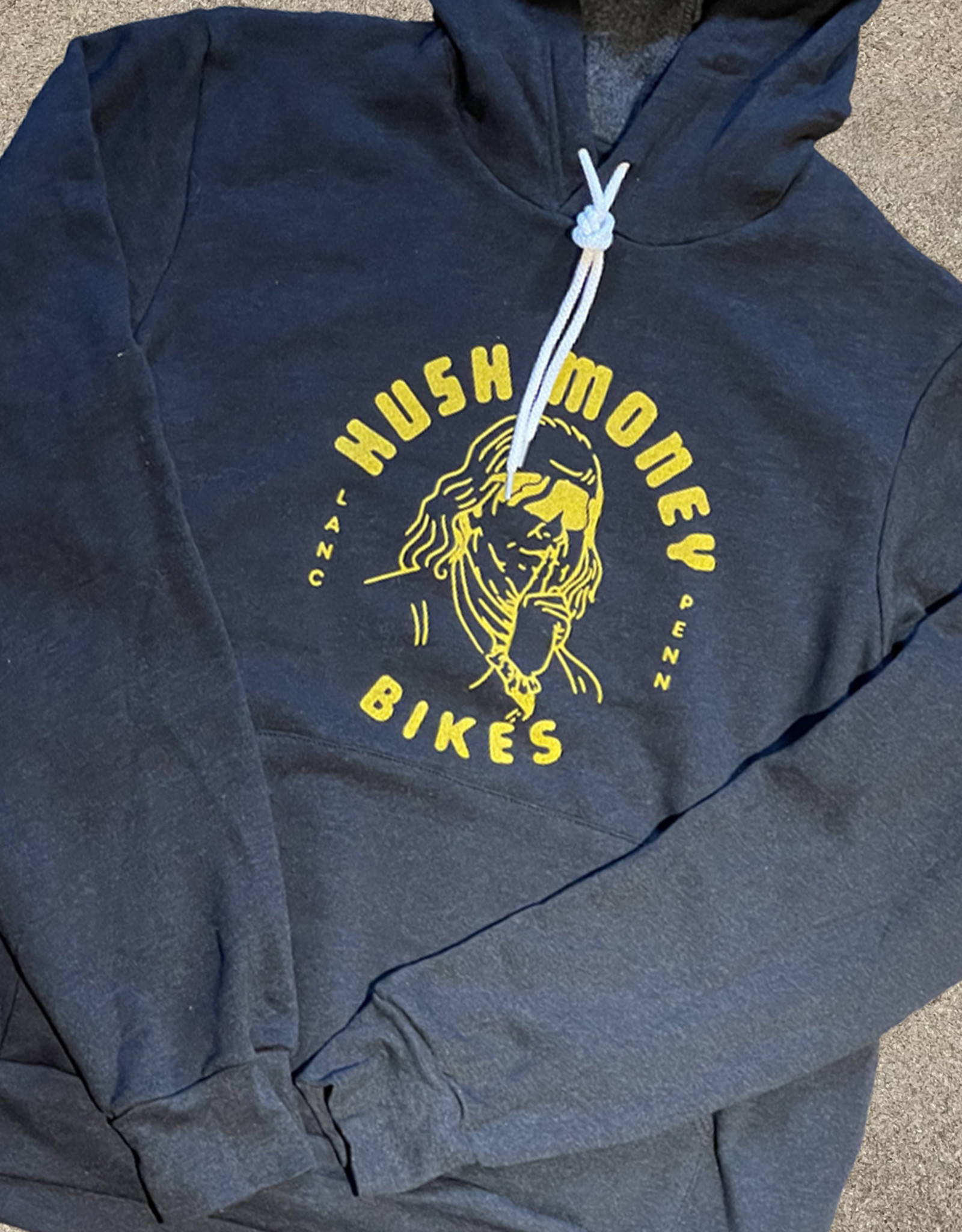 Hush Money Bikes Ben Cranklin Organic Hoodie Steel City