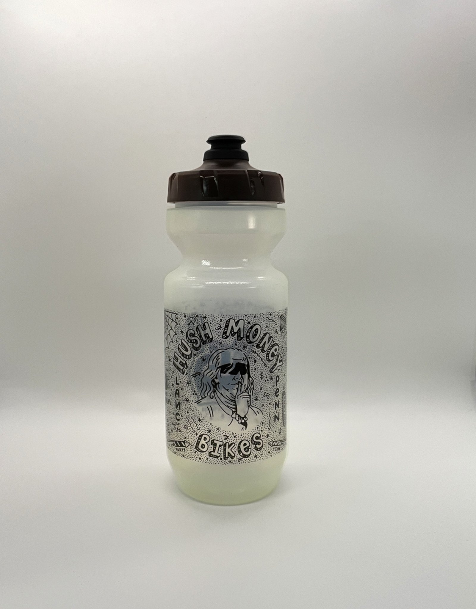 Hush Money Bikes x NotChas Water Bottle