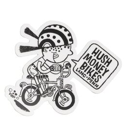 Hush Money Bikes Yutes Sticker