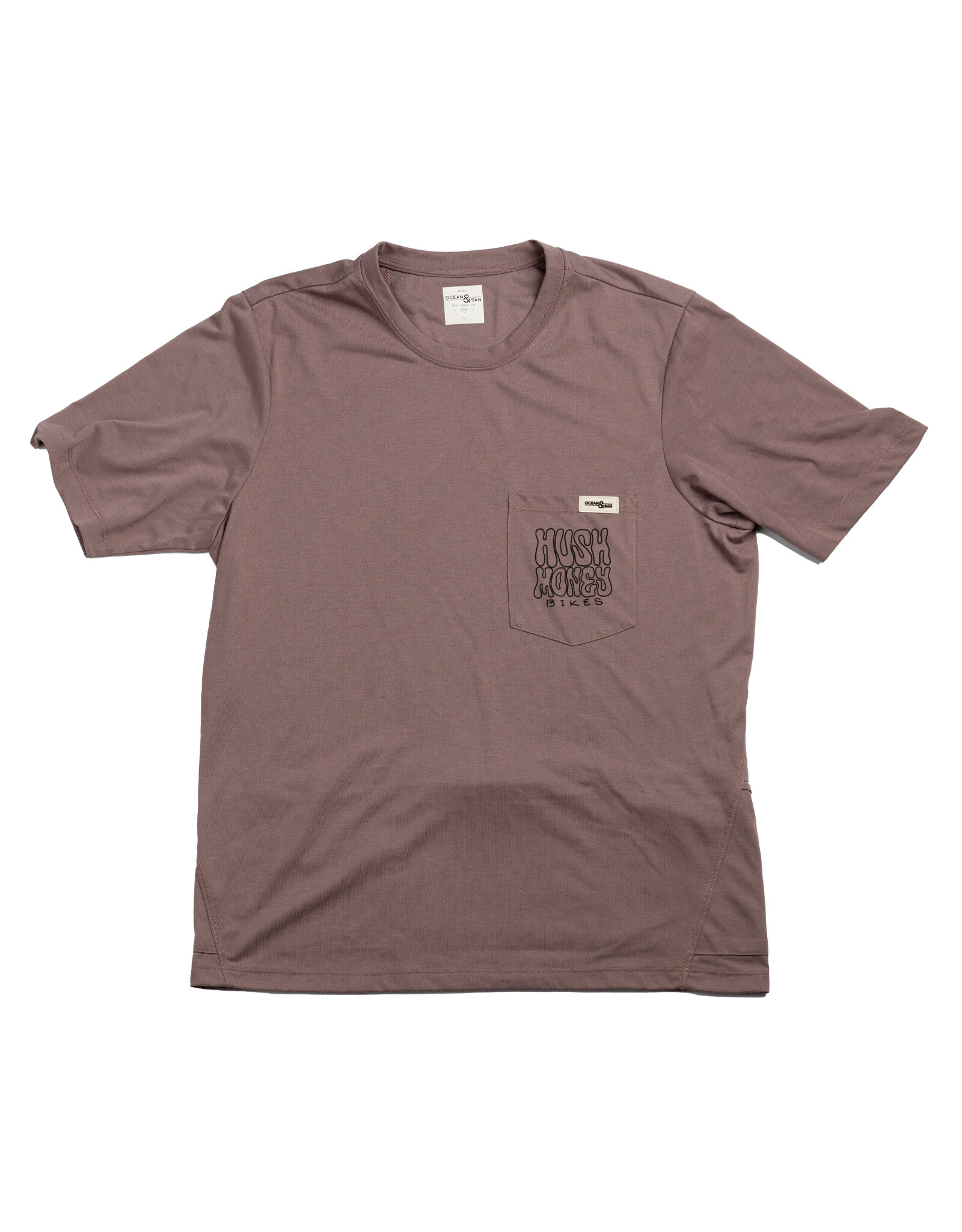 Hush Money Bikes x Ocean and San All Day Short Sleeve Shirt