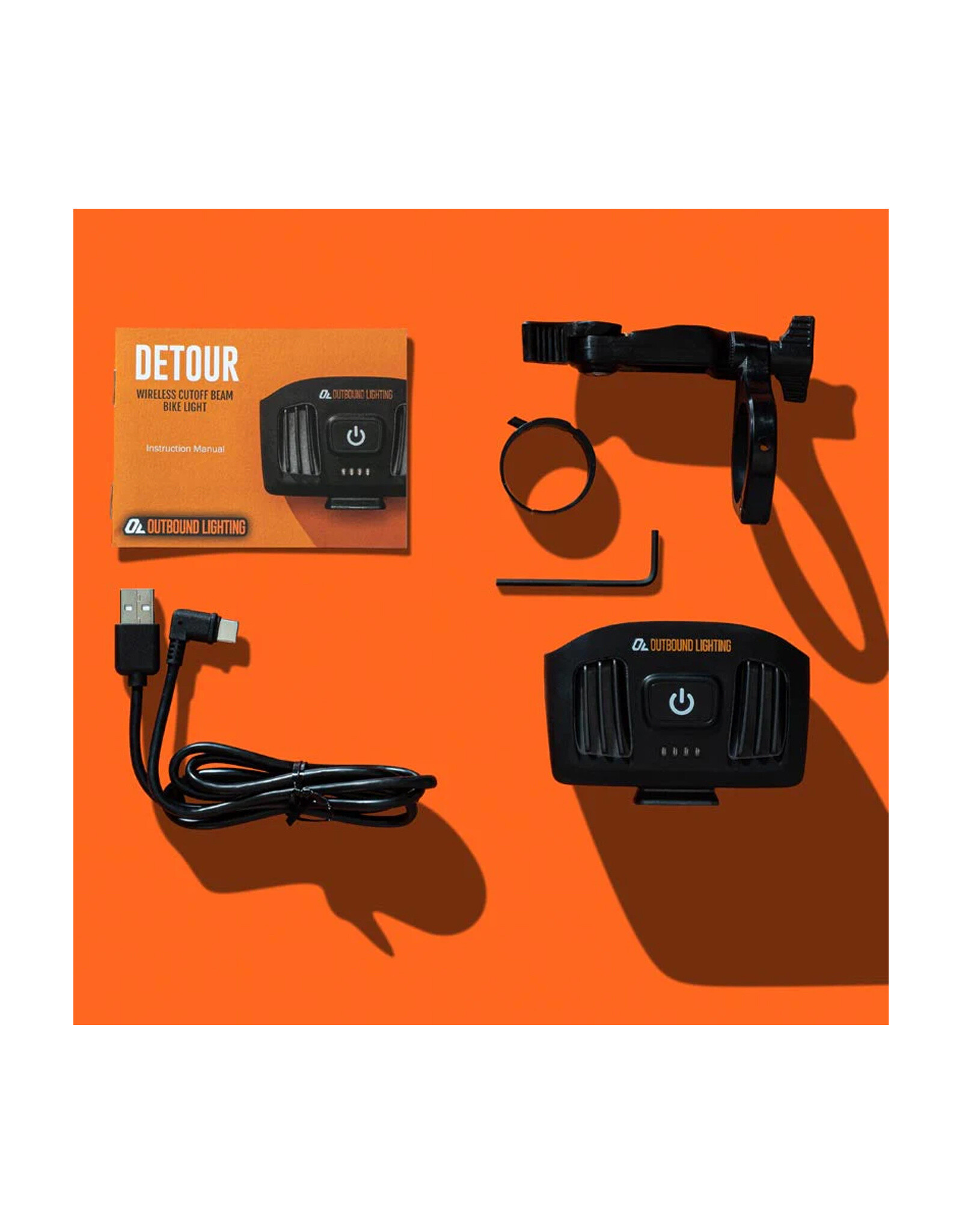 Outbound Lighting Detour Bike Light