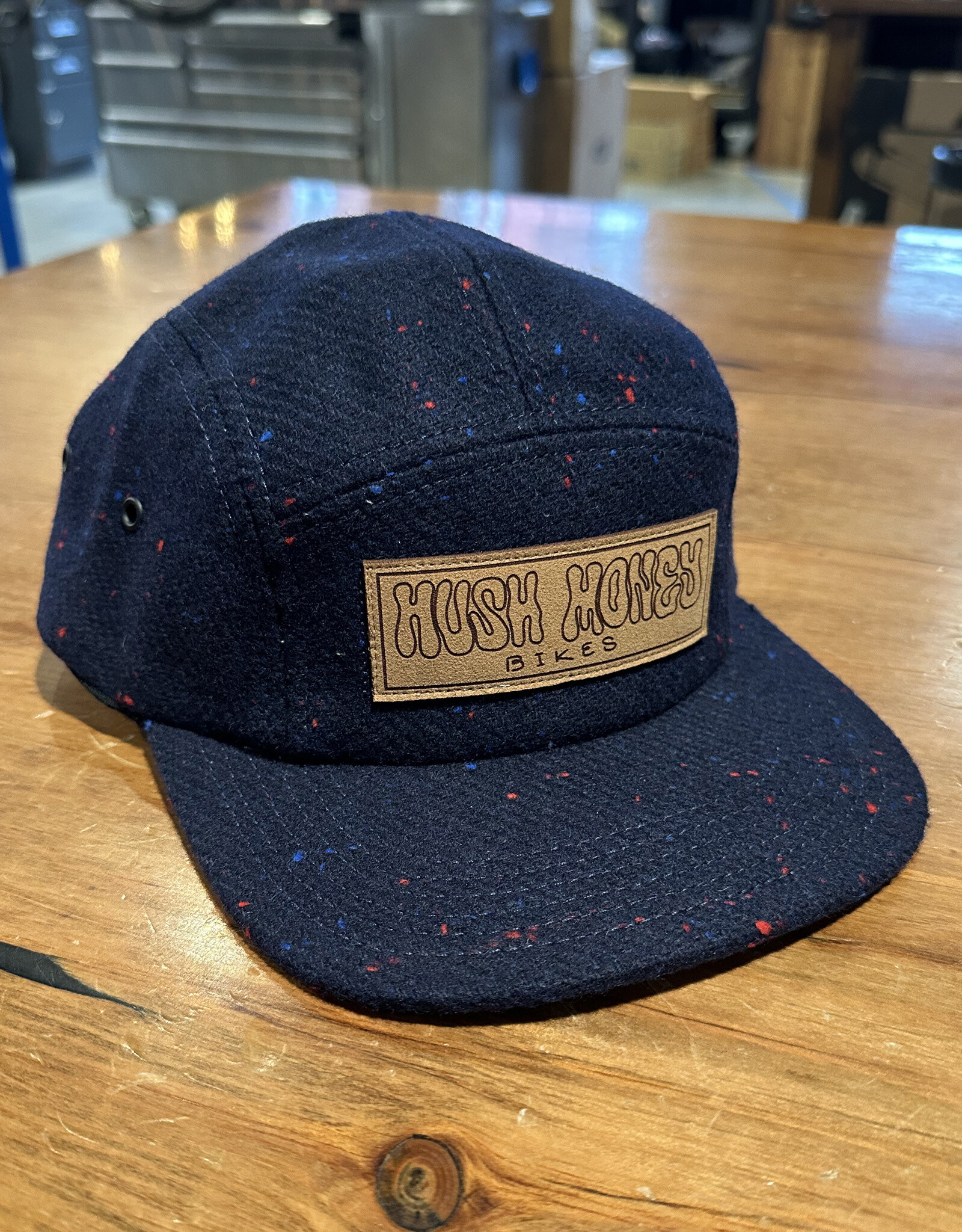 Hush Money Bikes x Locale Wool 5 Panel Hat