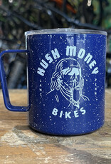 Hush Money Bikes x MiiR Camp Cup Blue Speckle 12oz