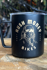 Hush Money Bikes x MiiR Camp Cup Black 12oz