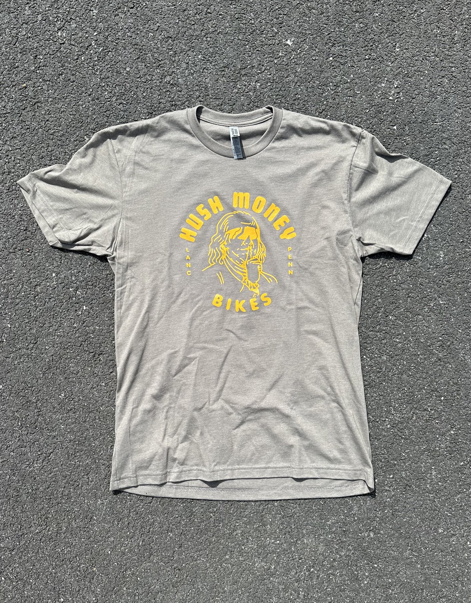 Hush Money Bikes Ben Cranklin T-Shirt Earl Grey