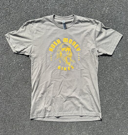 Hush Money Bikes Ben Cranklin T-Shirt Earl Grey