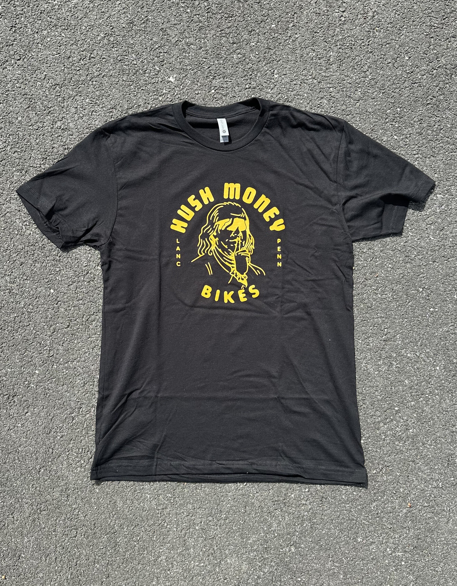 Hush Money Bikes Ben Cranklin T-Shirt Steel City