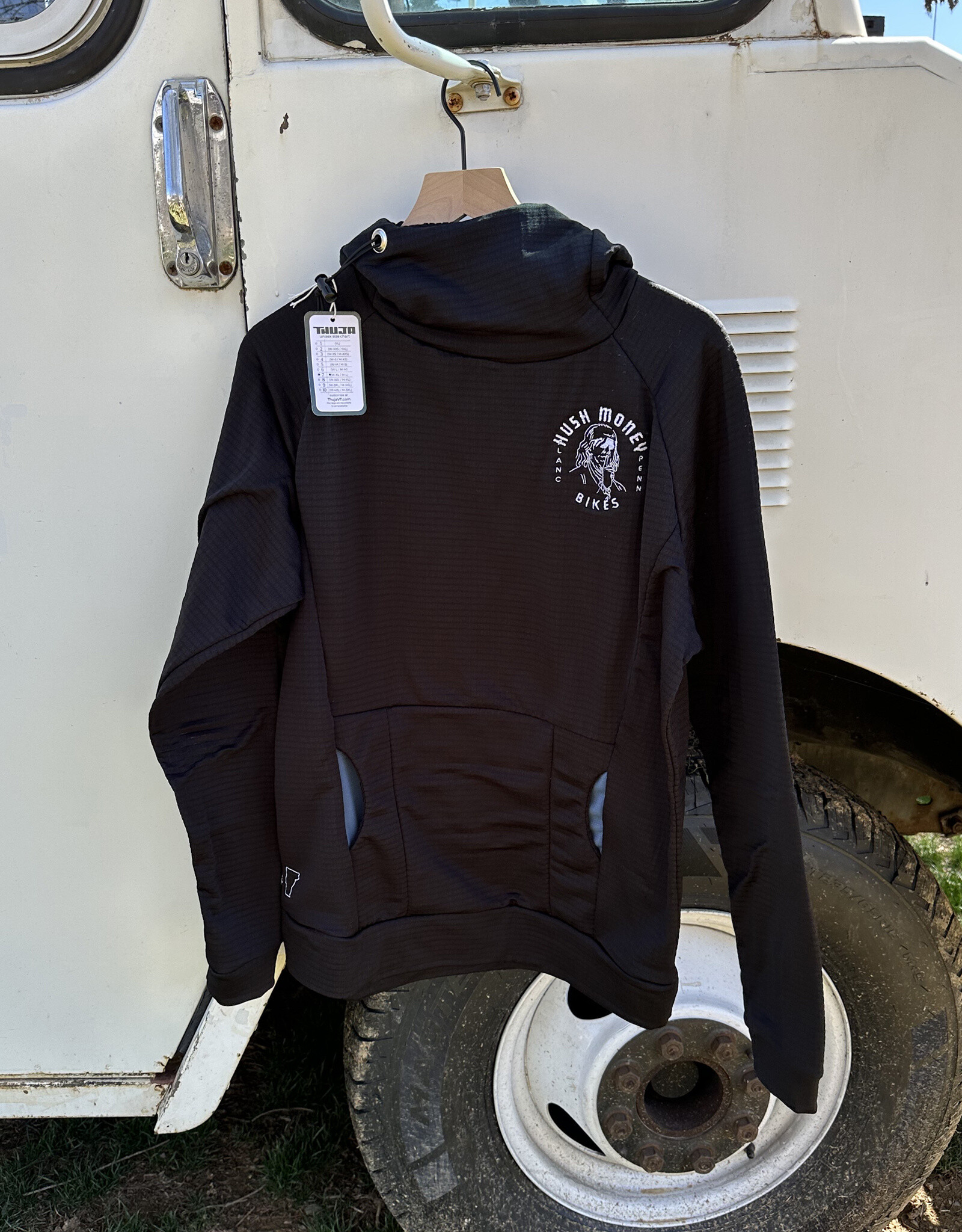 Hush Money Bikes x Thuja Cranklin Burrow Hoodie
