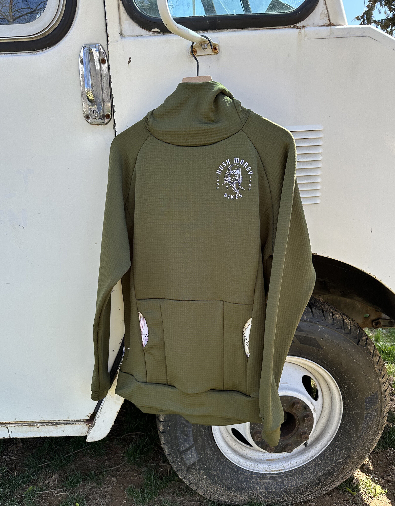 Hush Money Bikes x Thuja Cranklin Burrow Hoodie