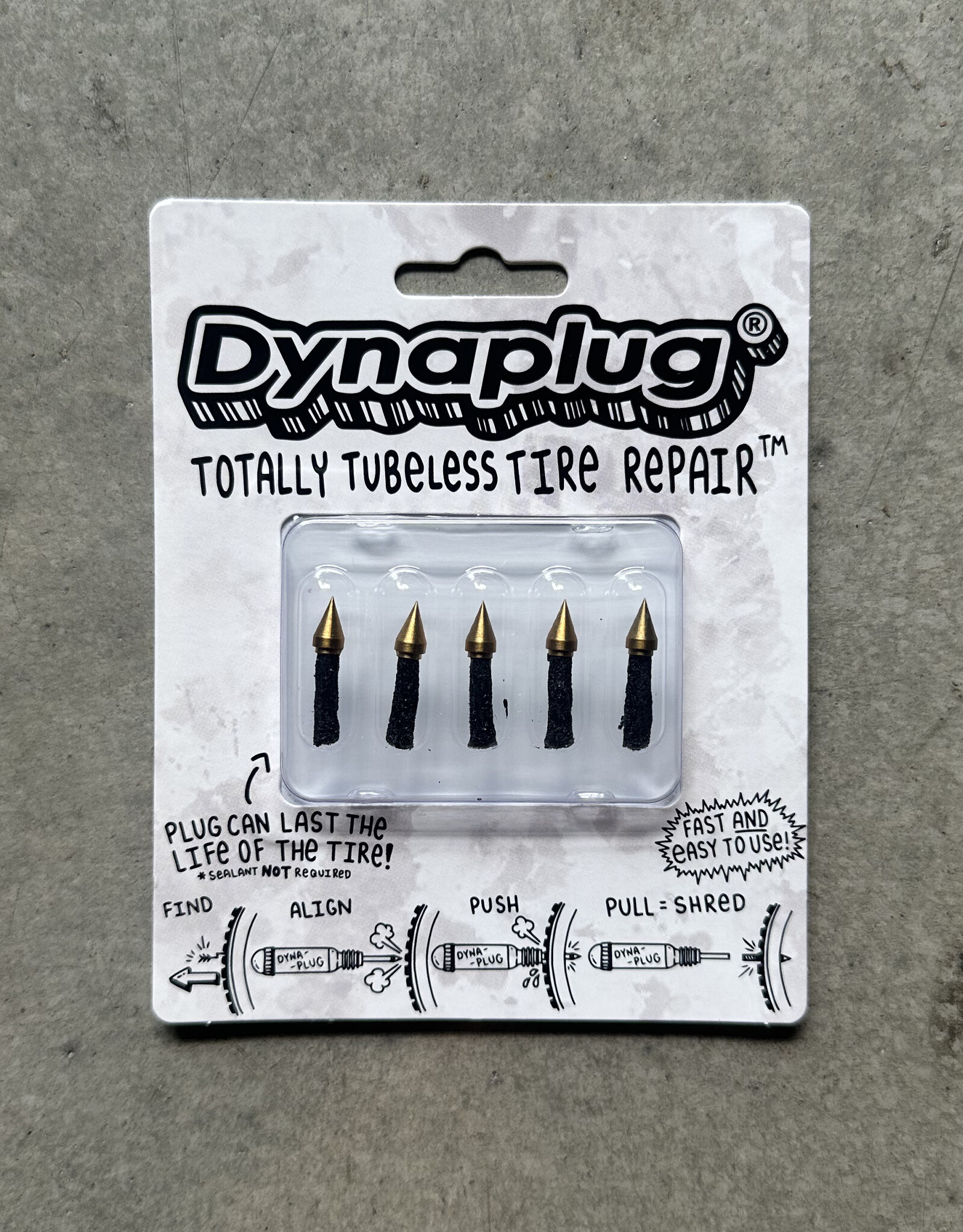 Dynaplug Repair Plugs Pointed Tip 5 Pack