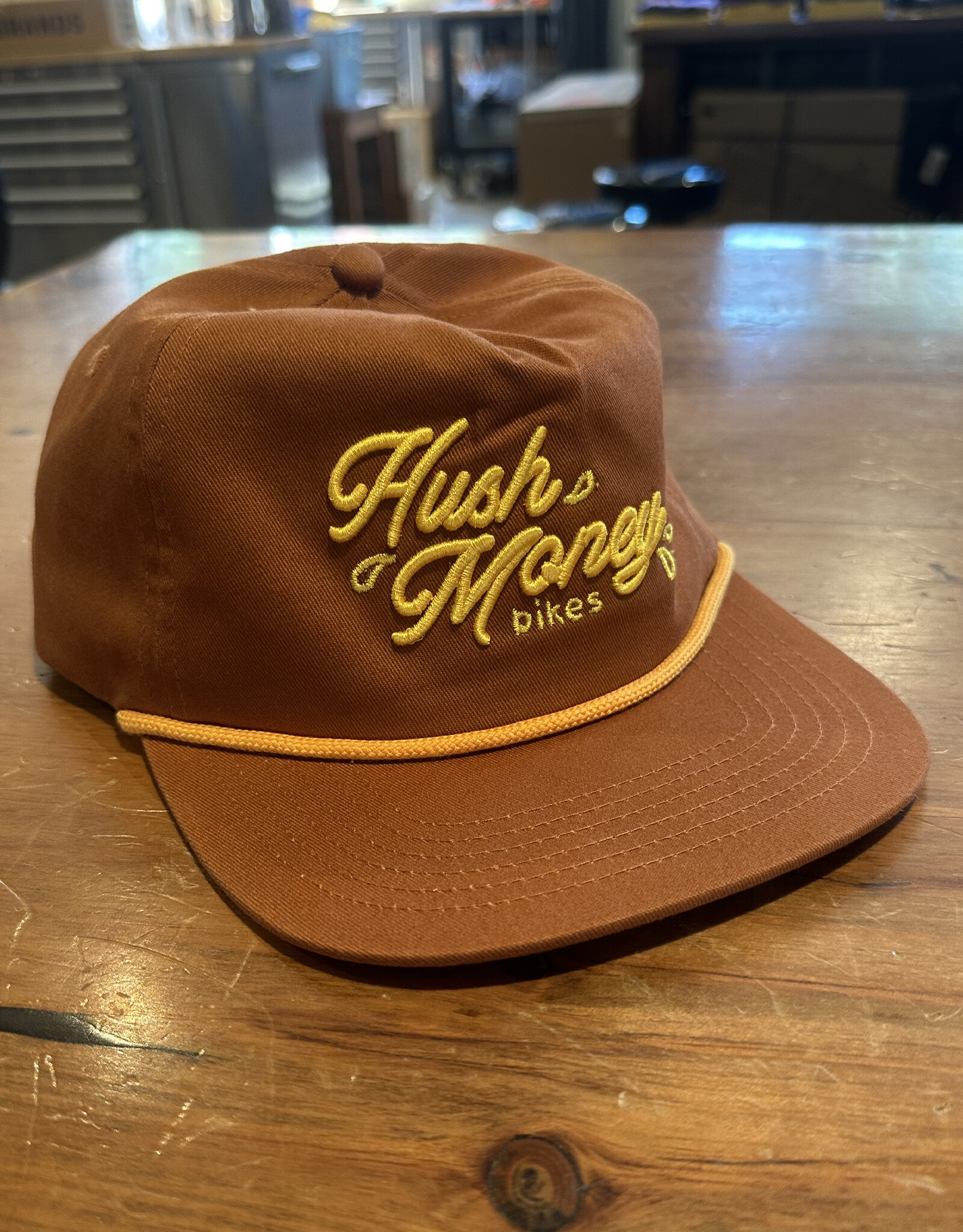 Hush Money Bikes x Locale Wilson Rust Drip Hat