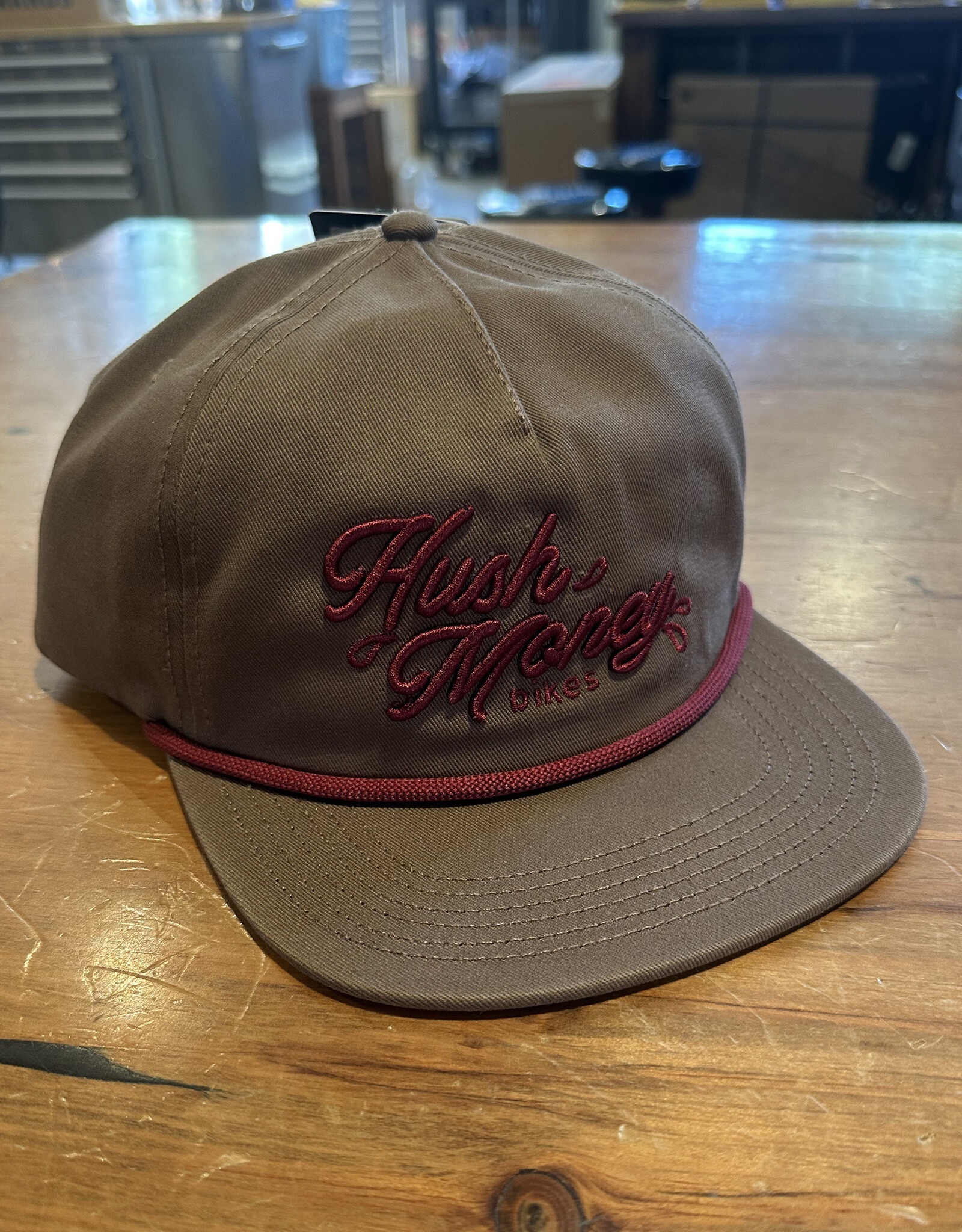 Hush Money Bikes x Locale Wilson Brown Drip Hat