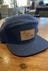 Hush Money Bikes x Locale Raster Flatbrim Navy