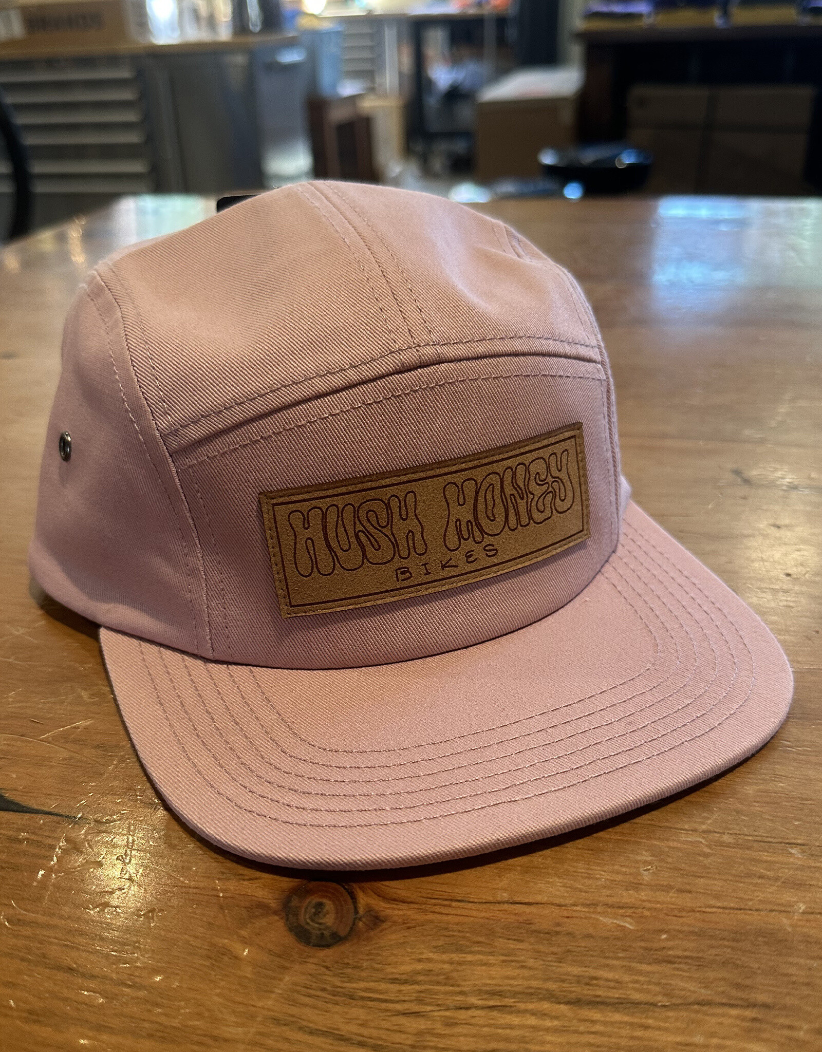Hush Money Bikes x Locale Camping Hat Pink
