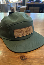 Hush Money Bikes Hush Money x Locale Camping Hat Green Poly/Cotton Blend