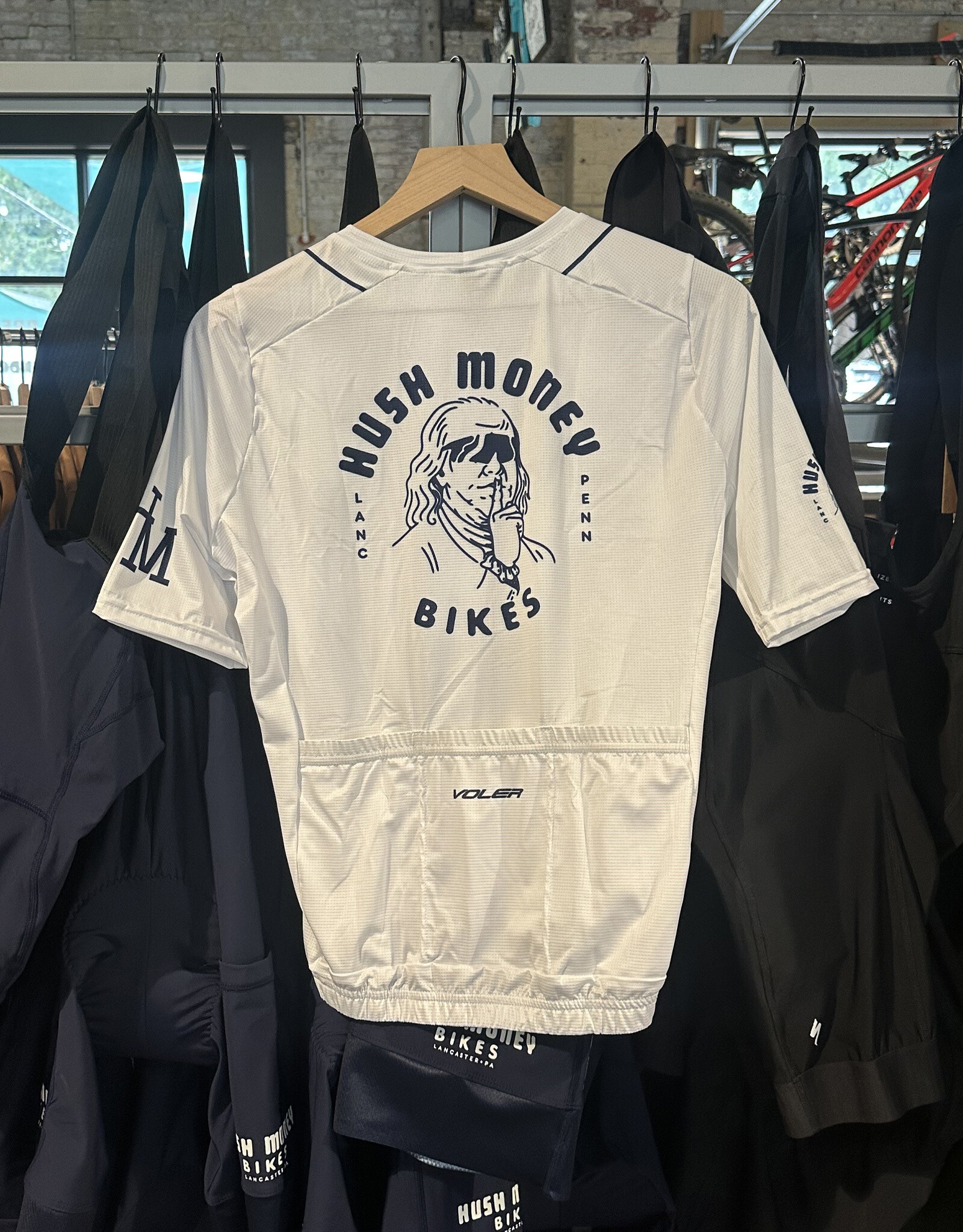 Hush Money Bikes x Voler Zipperless Men's Sandlot Jersey