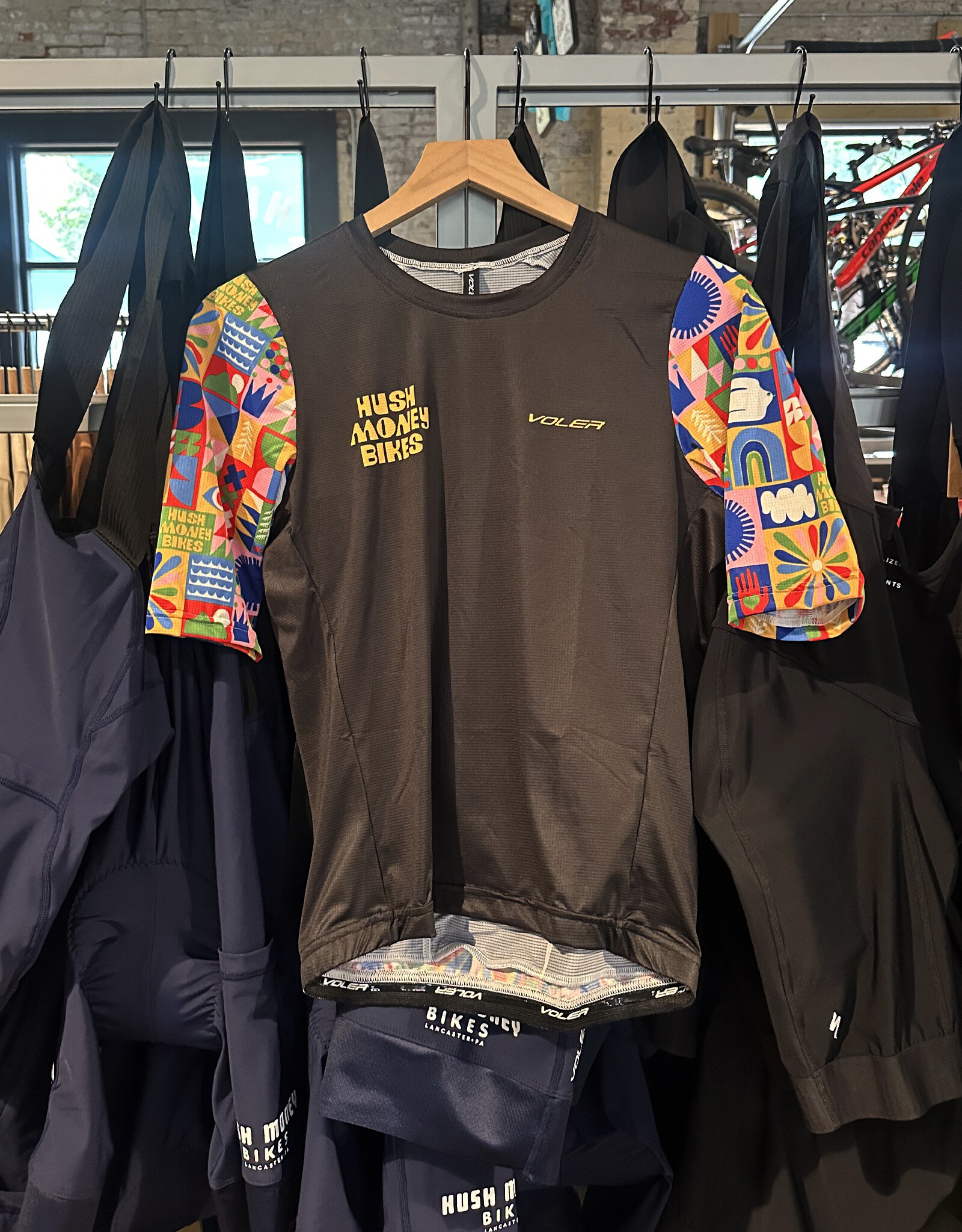Hush Money Bikes x Voler Zipperless Men's Congdon Jersey
