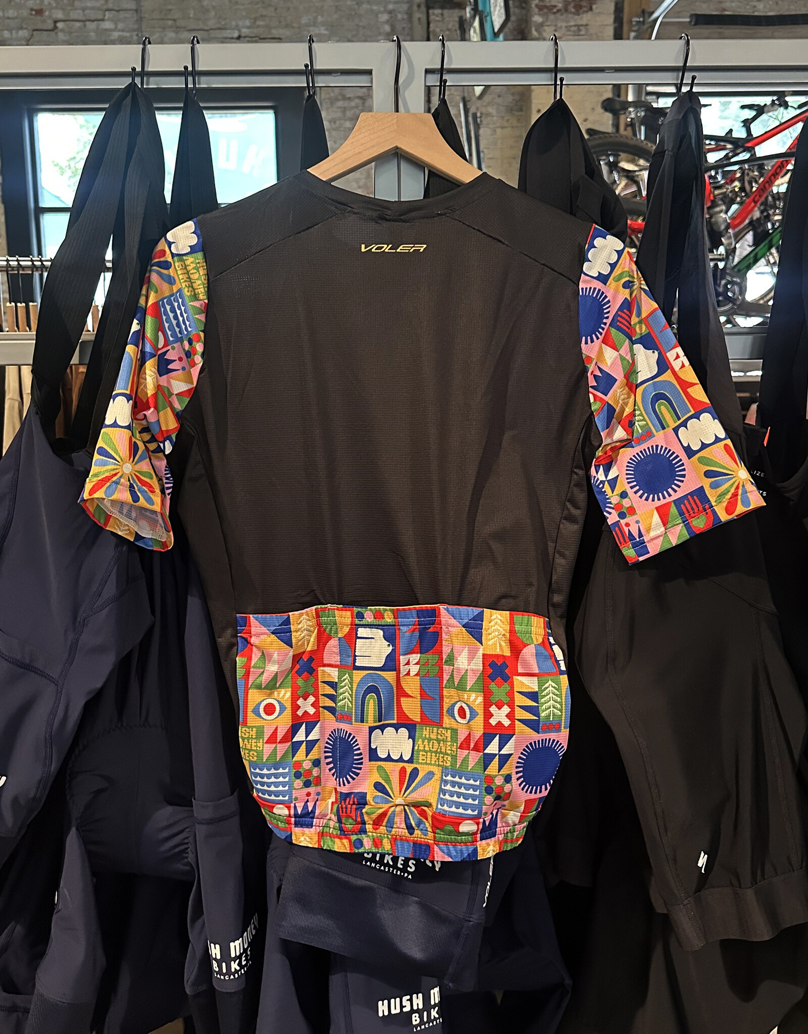 Hush Money Bikes x Voler Zipperless Men's Congdon Jersey