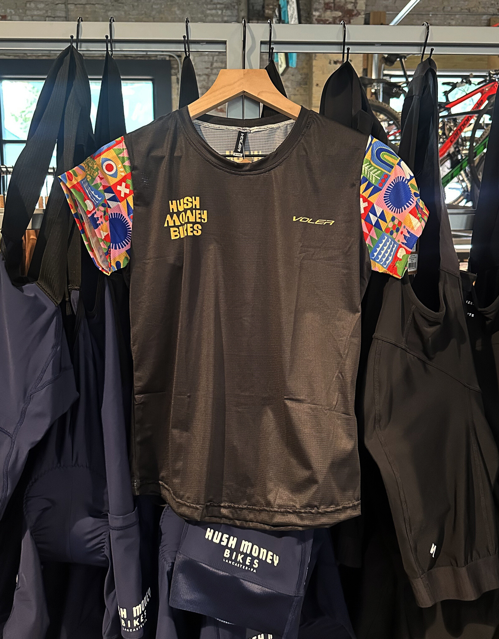 Hush Money Bikes x Voler Congdon Tech Tee