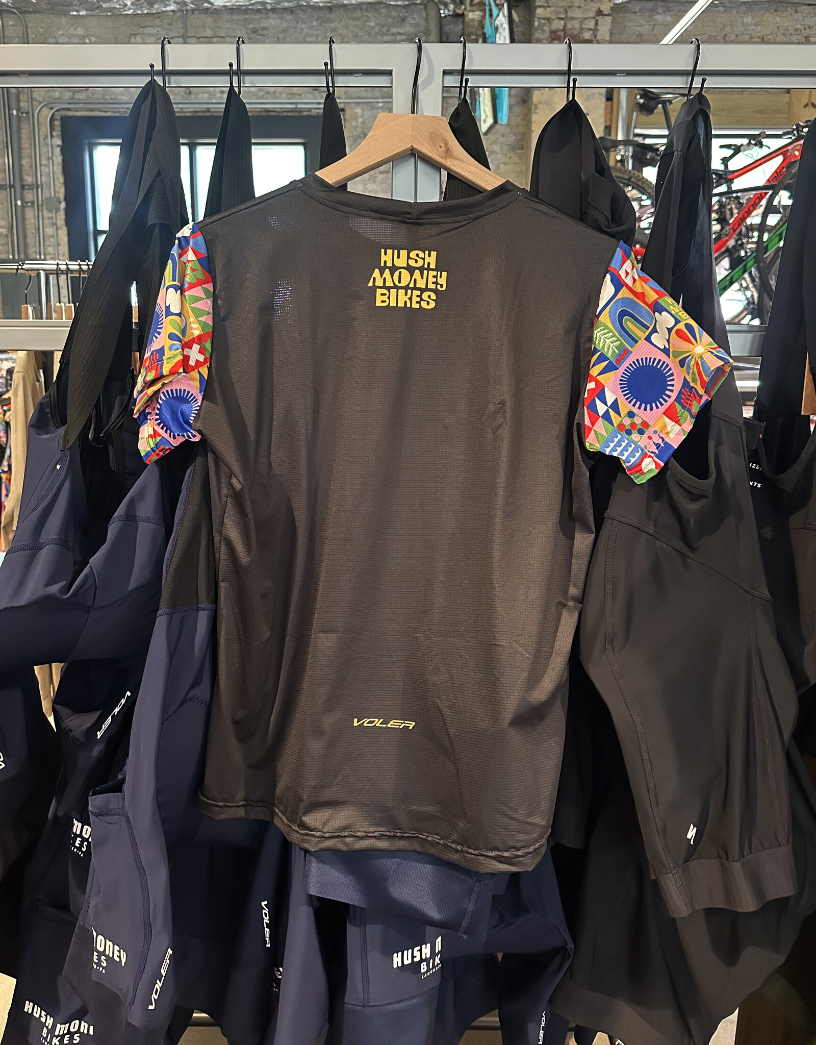 Hush Money Bikes x Voler Congdon Tech Tee