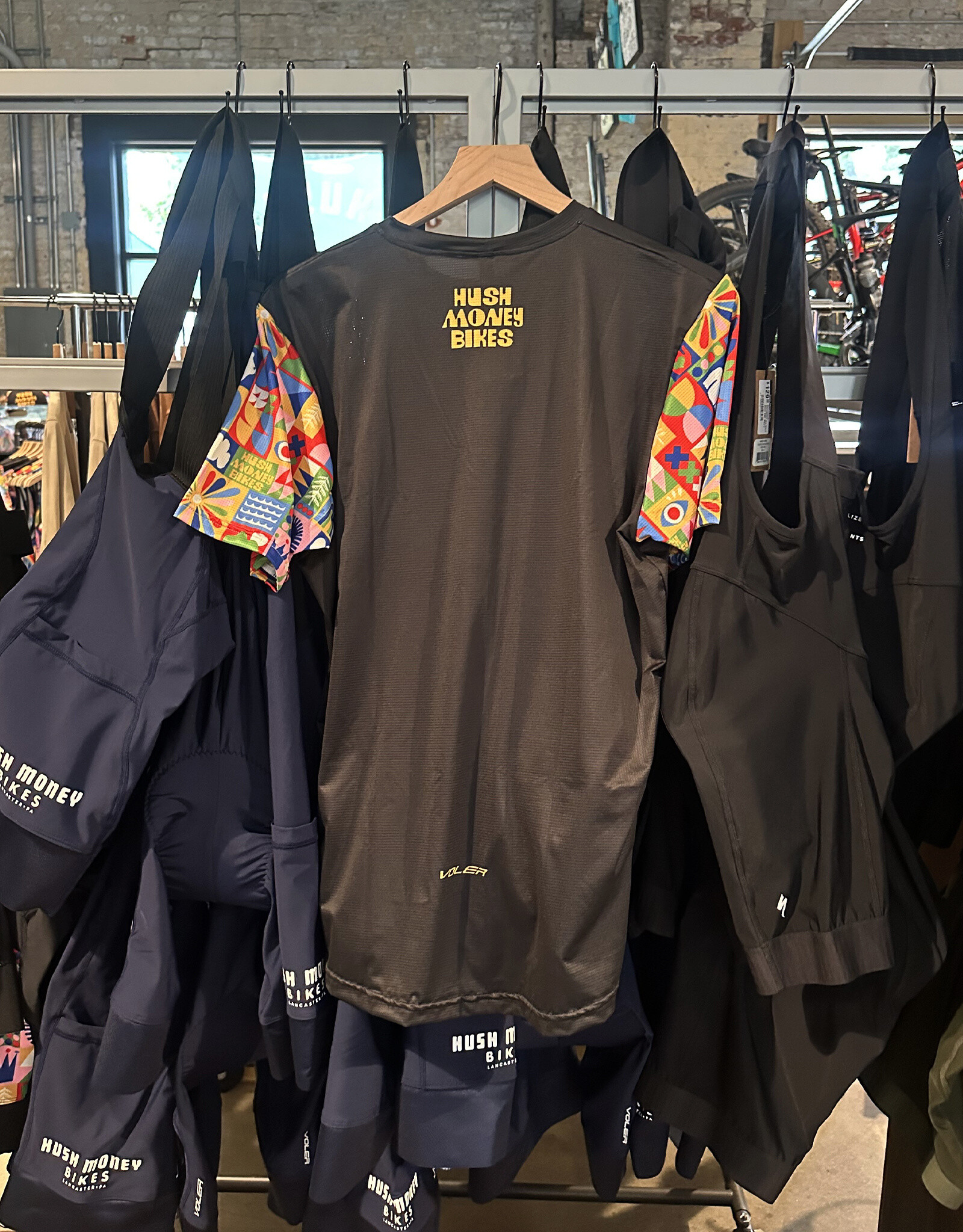 Hush Money Bikes x Voler Congdon Tech Tee