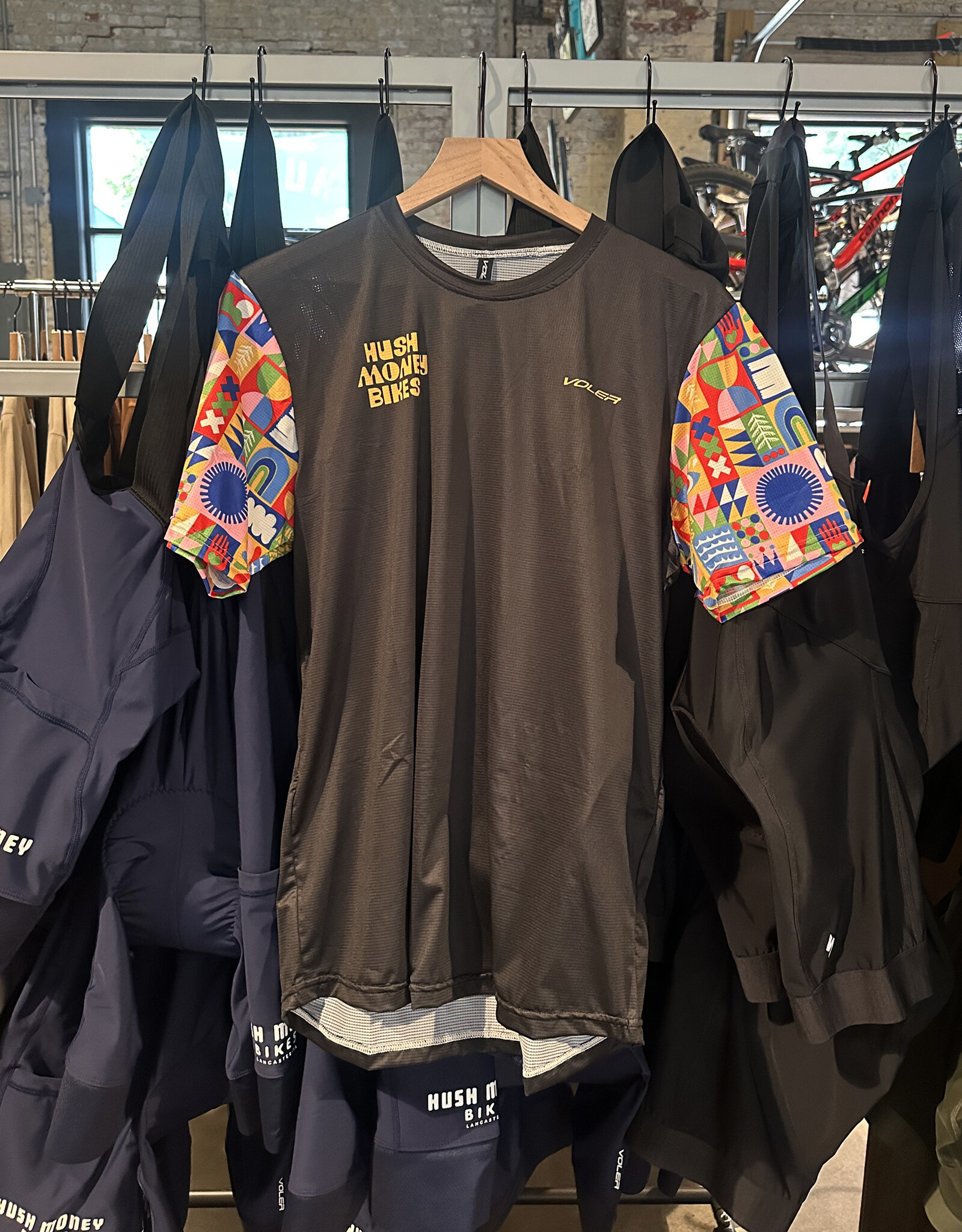 Hush Money Bikes x Voler Congdon Tech Tee