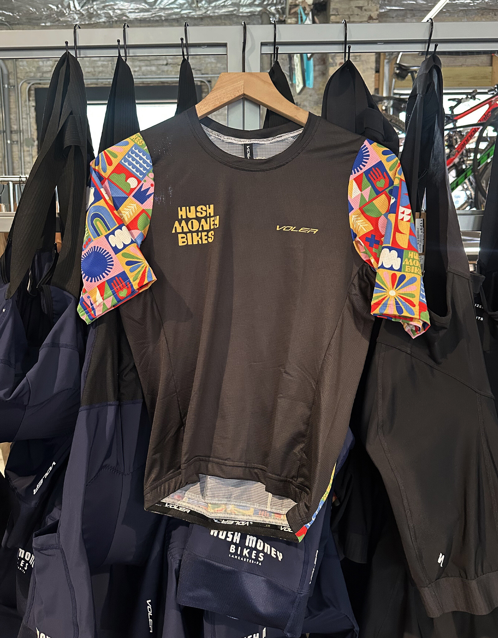 Hush Money Bikes x Voler Zipperless Women's Congdon Jersey