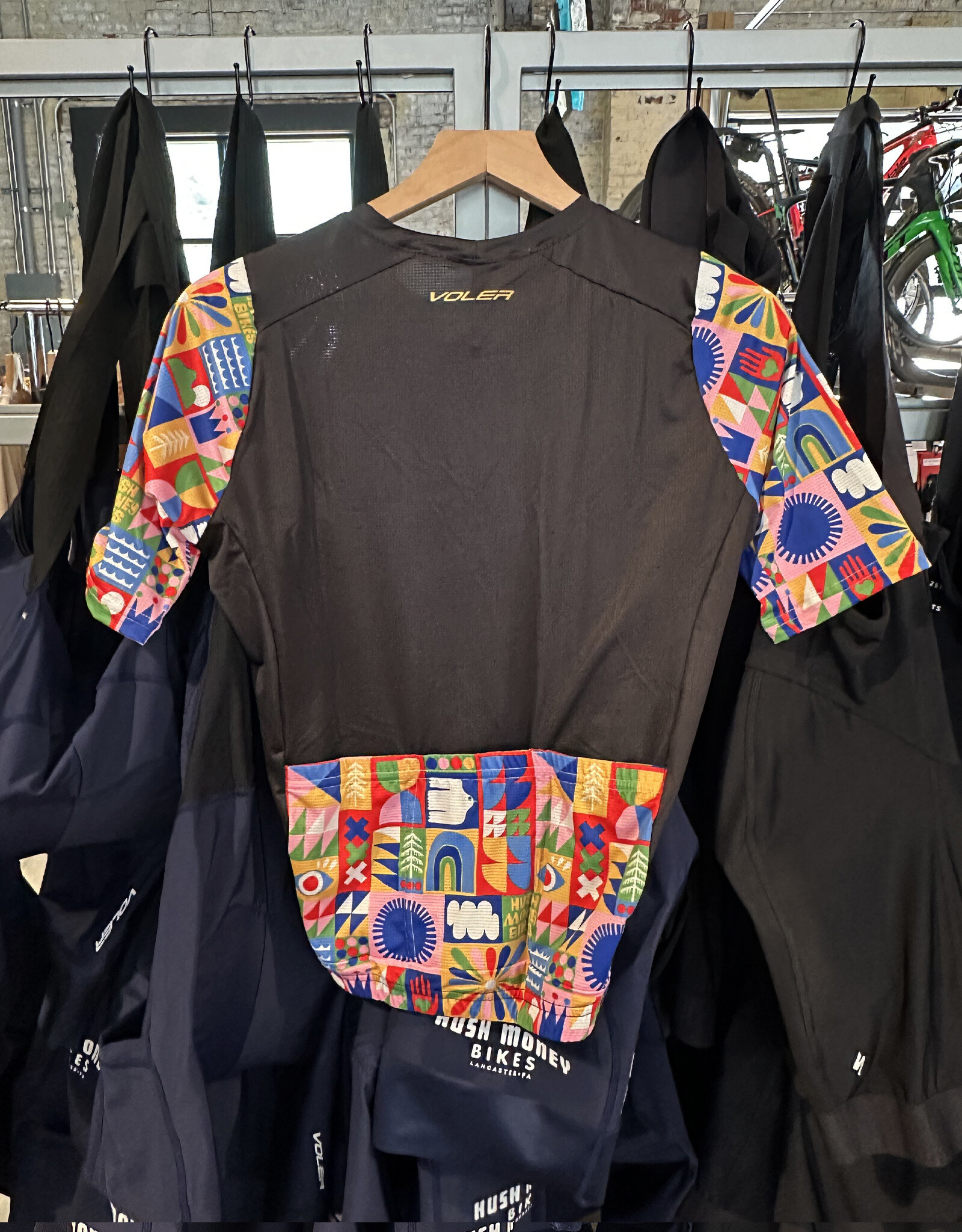 Hush Money Bikes x Voler Zipperless Women's Congdon Jersey