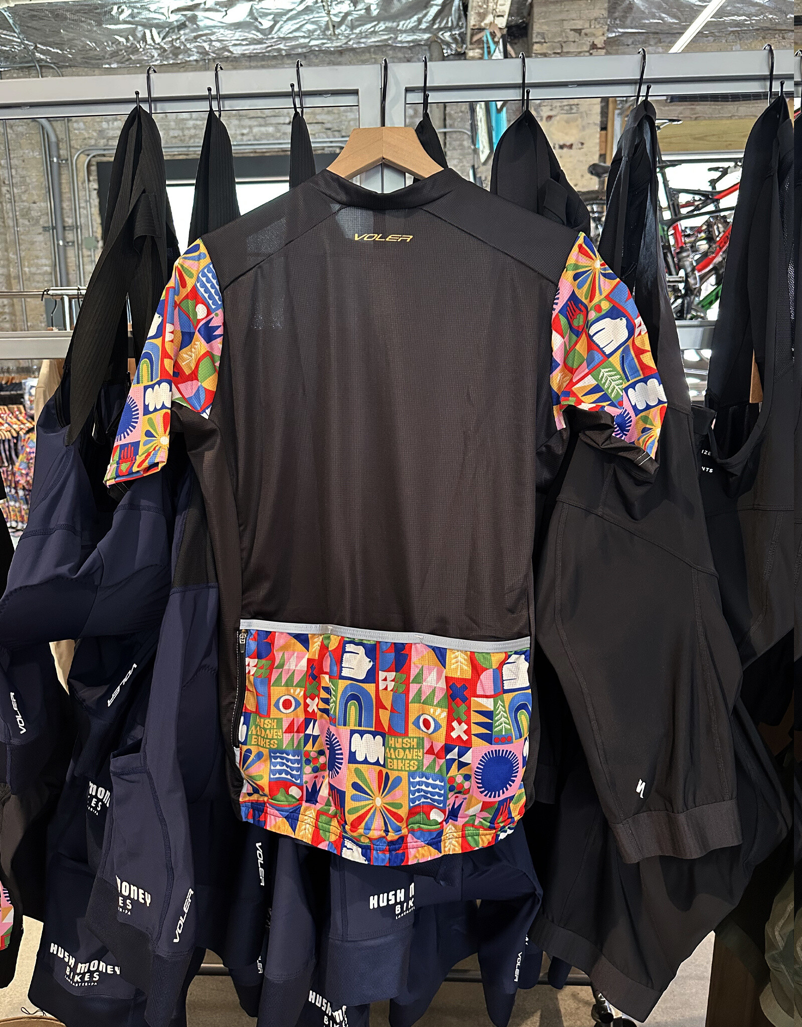 Hush Money Bikes x Voler Men's Pro Club Congdon Jersey