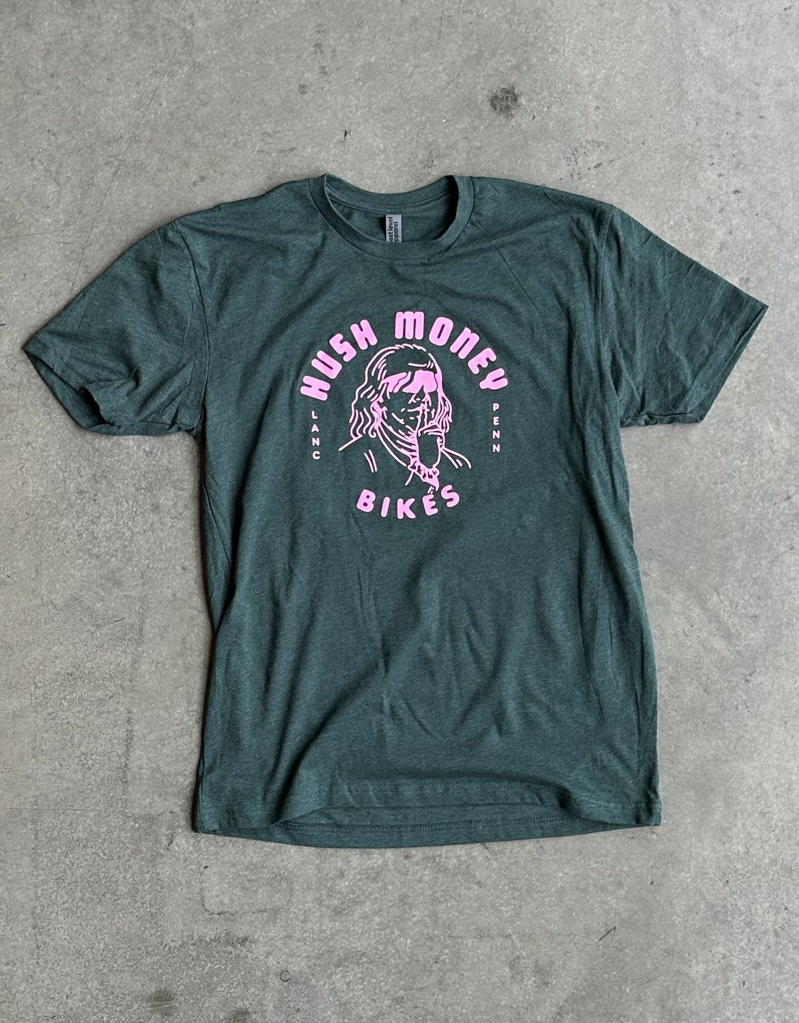 Hush Money Bikes Ben Cranklin T-Shirt Goodie Pinedrops