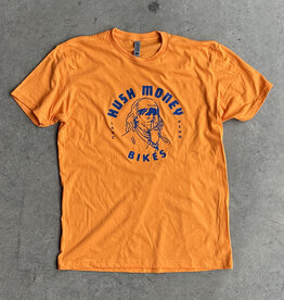 Hush Money Bikes Ben Cranklin T-Shirt Cheddar Fingers