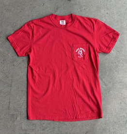 Hush Money Bikes Ben Cranklin T-Shirt Pizza Boy Pocket T