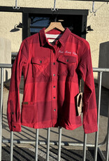Hush Money Bikes CA Cowboy High Sierra Flannel Women's Chilly Pepper