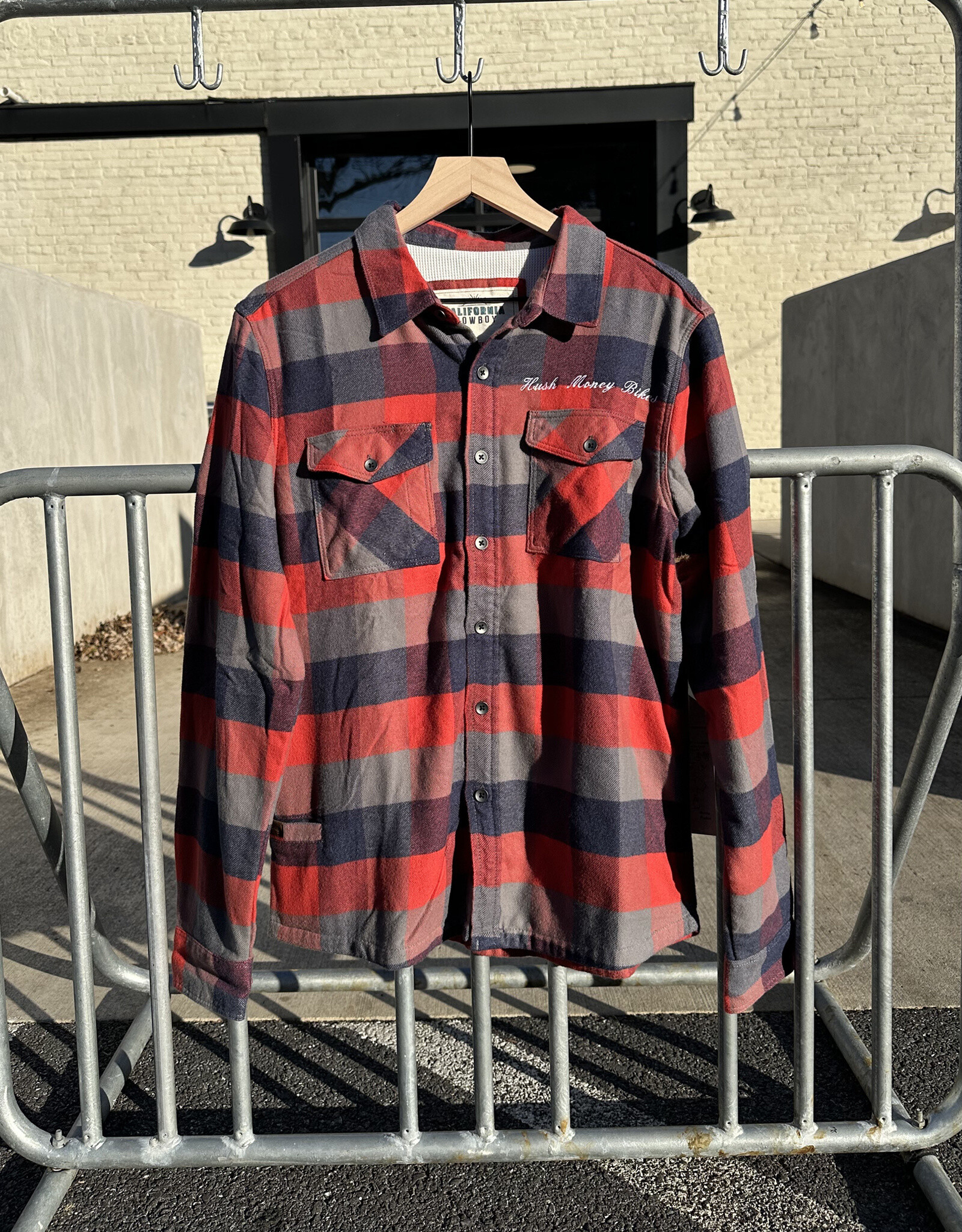 Hush Money Bikes CA Cowboy High Sierra Flannel Men's Campfire