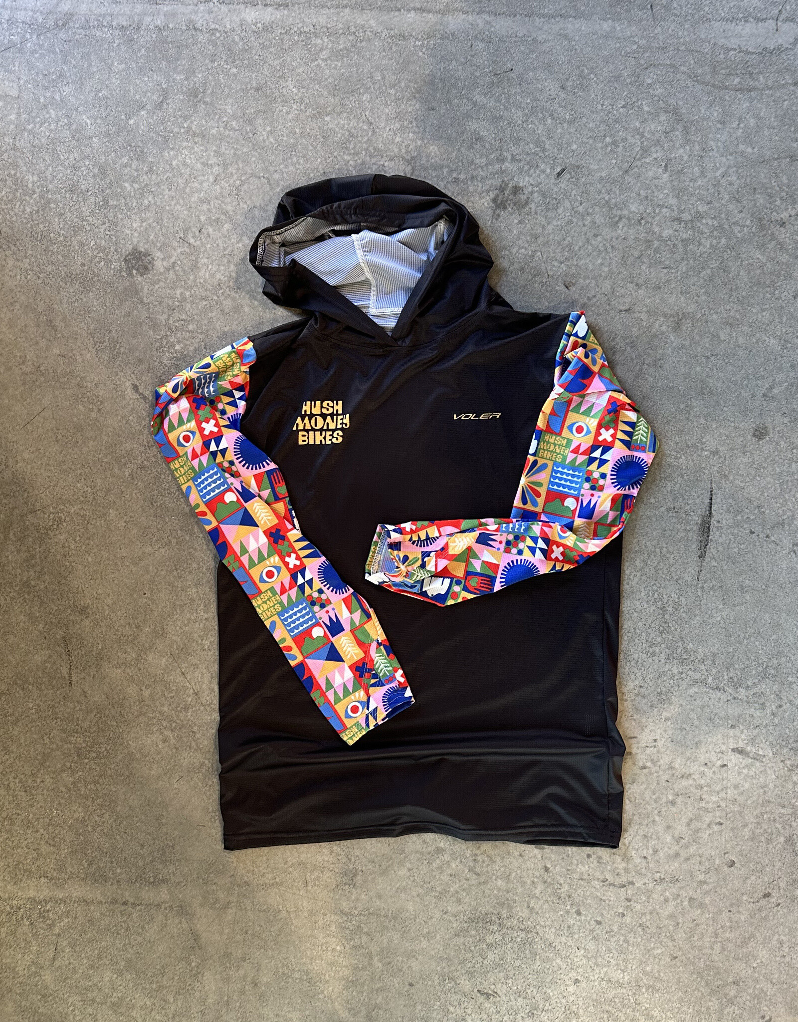 Hush Money Bikes x Voler Sun Hoodie Congdon