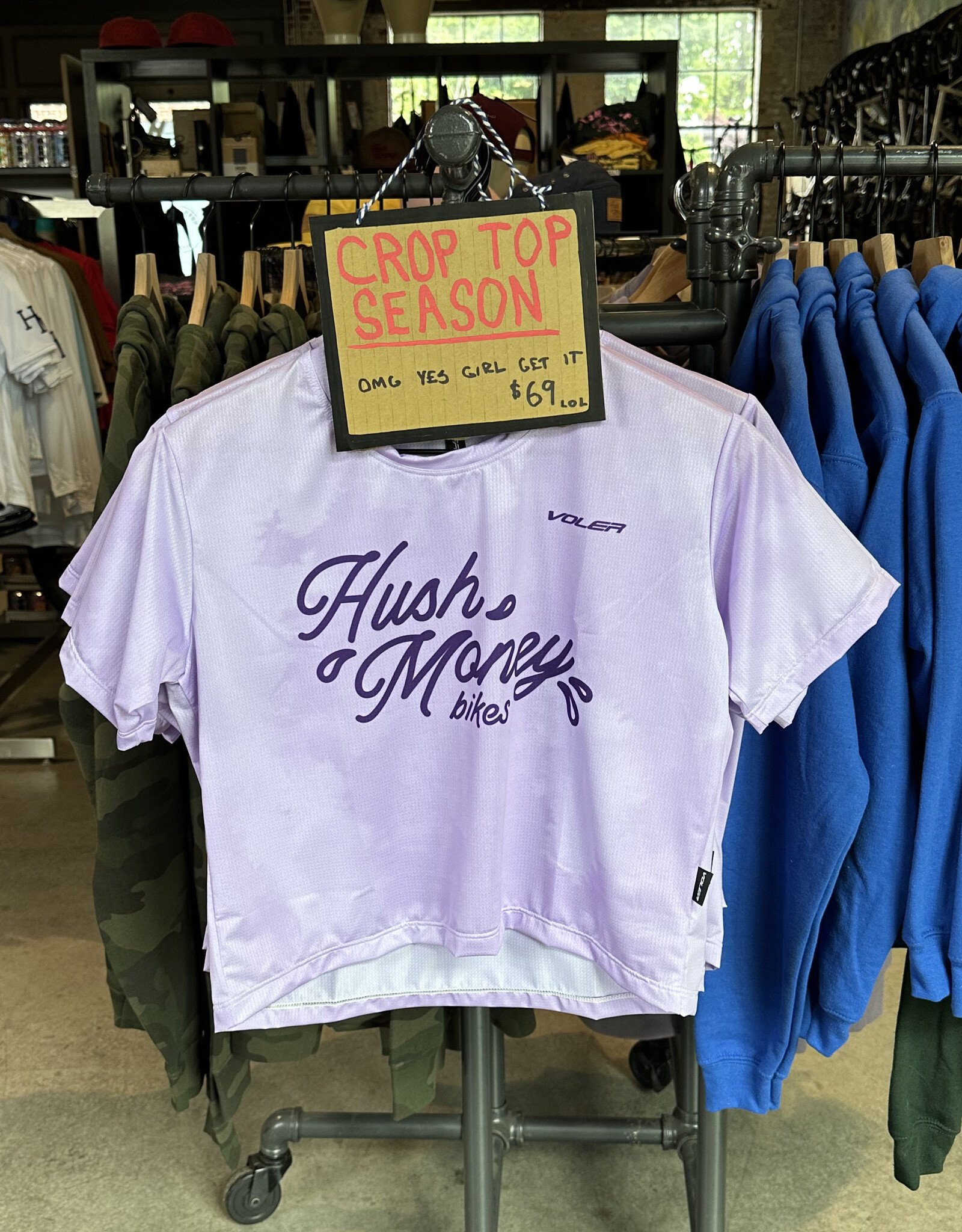 Hush Money Bikes x Voler Claire's Crop Women's