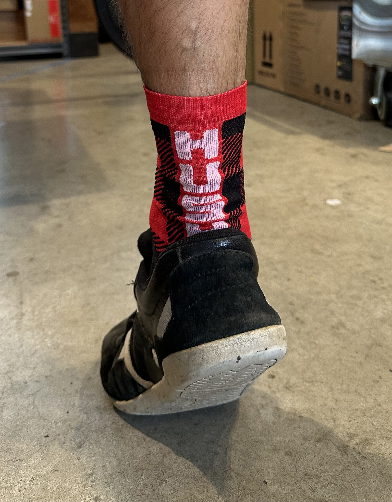Hush Money Bikes x DeFeet SGS 6" Nylon Sock