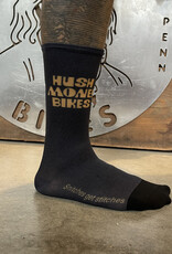 Hush Money Bikes x DeFeet SGS Congdon 6" Nylon Sock
