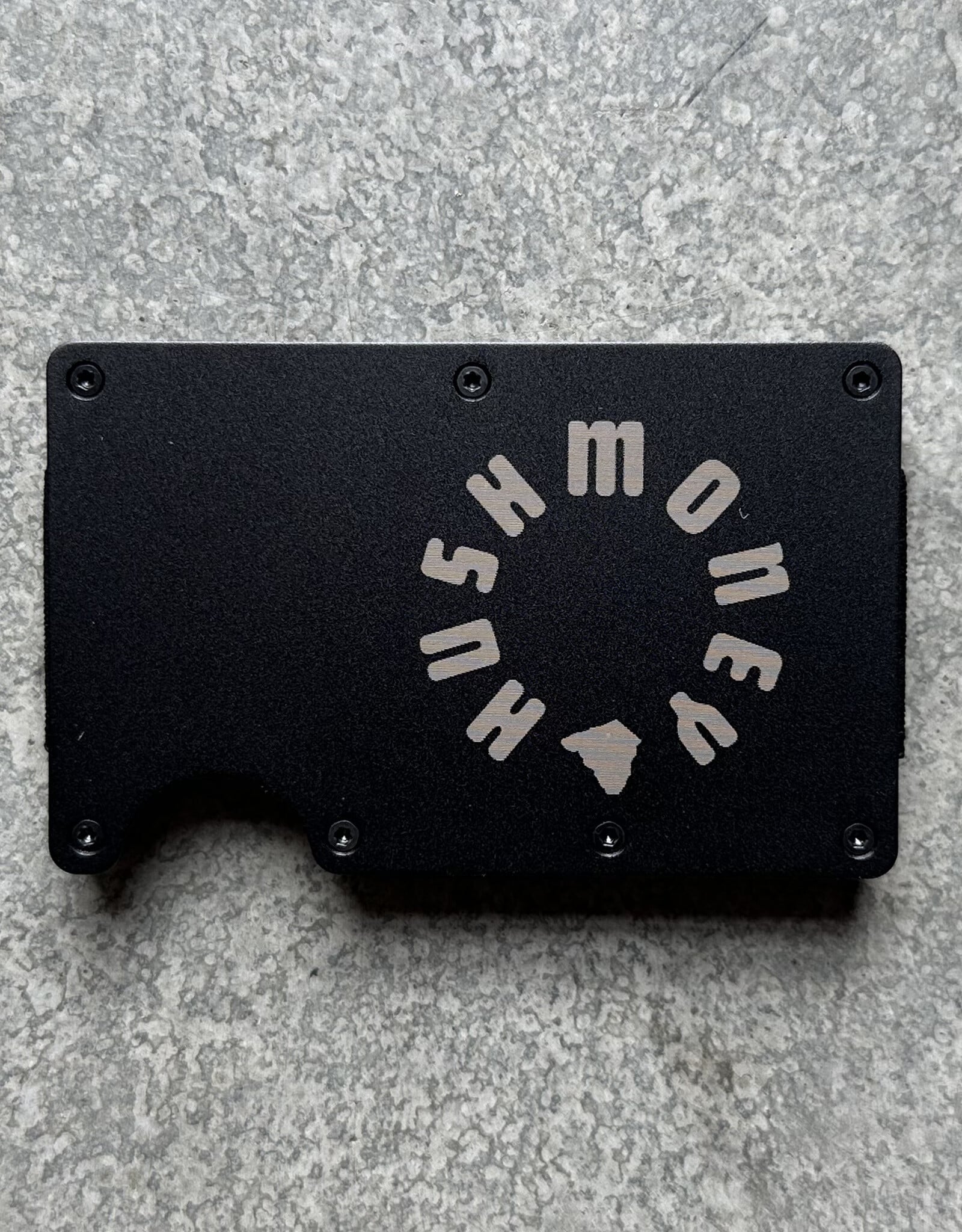 Hush Money Bikes County Line Tinfoil Hat Wallet