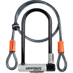 kryptonite Kryptonite New-U Standard U-Lock w/ Flex Cable