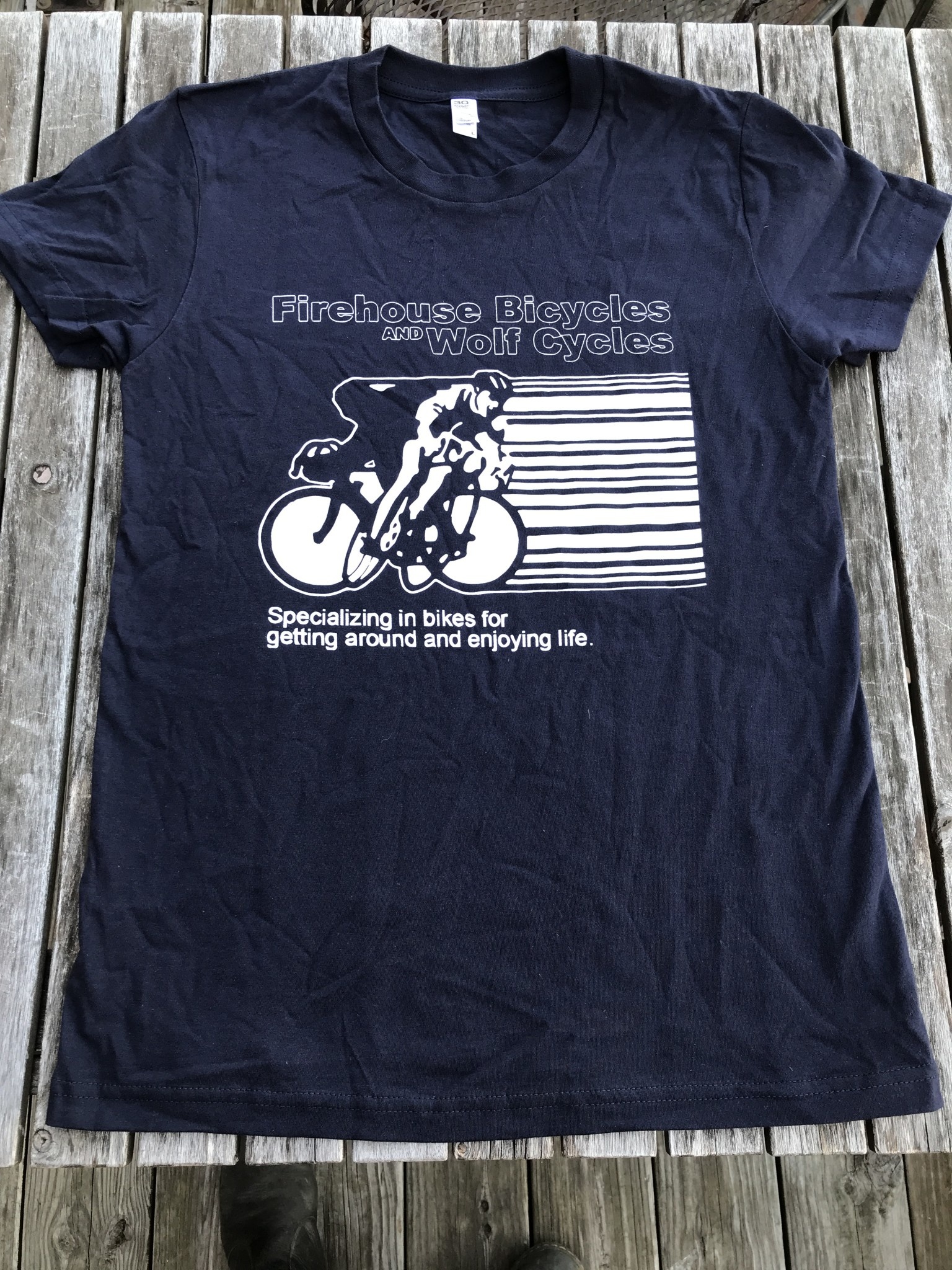 Bike Los Angeles Women's Athletic T-shirt