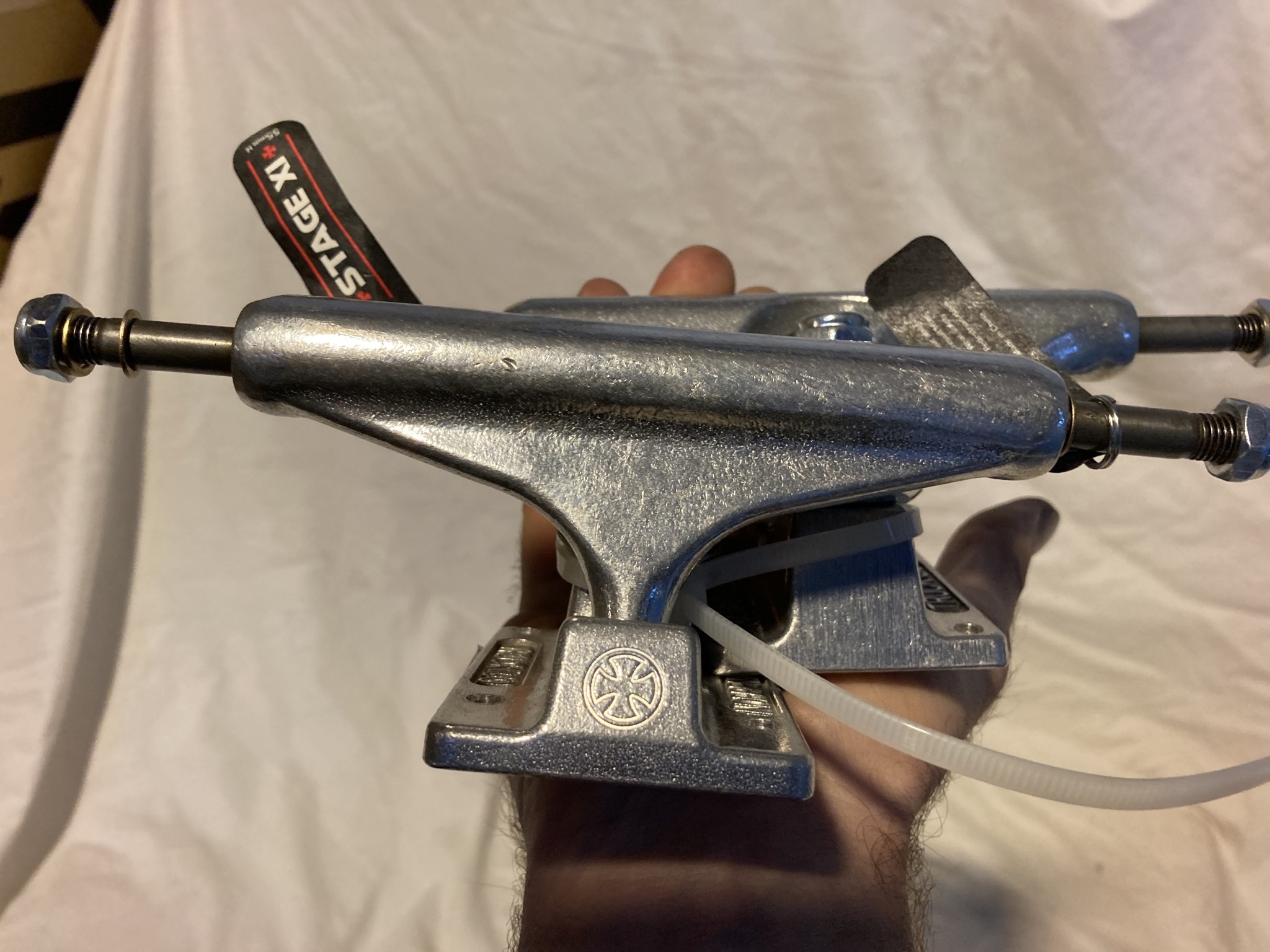 Inde Std 149mm Silver Trucks (Pair) - Firehouse Bicycles
