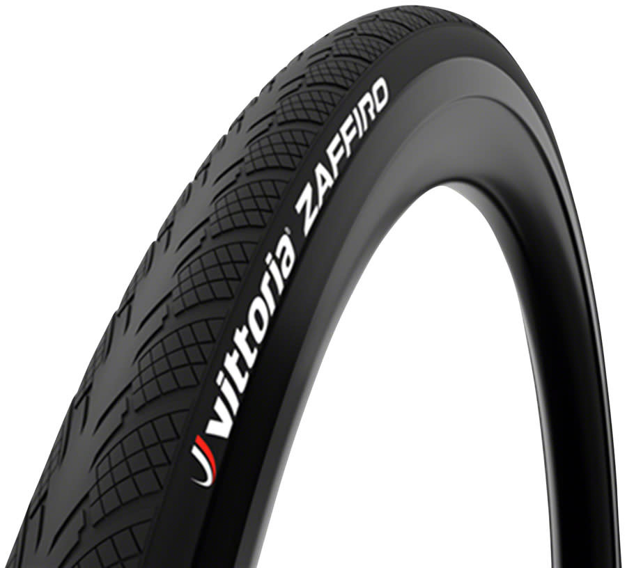 Vittoria Zaffiro Tire 27 x 1 1/4, Black, Wire - Firehouse Bicycles