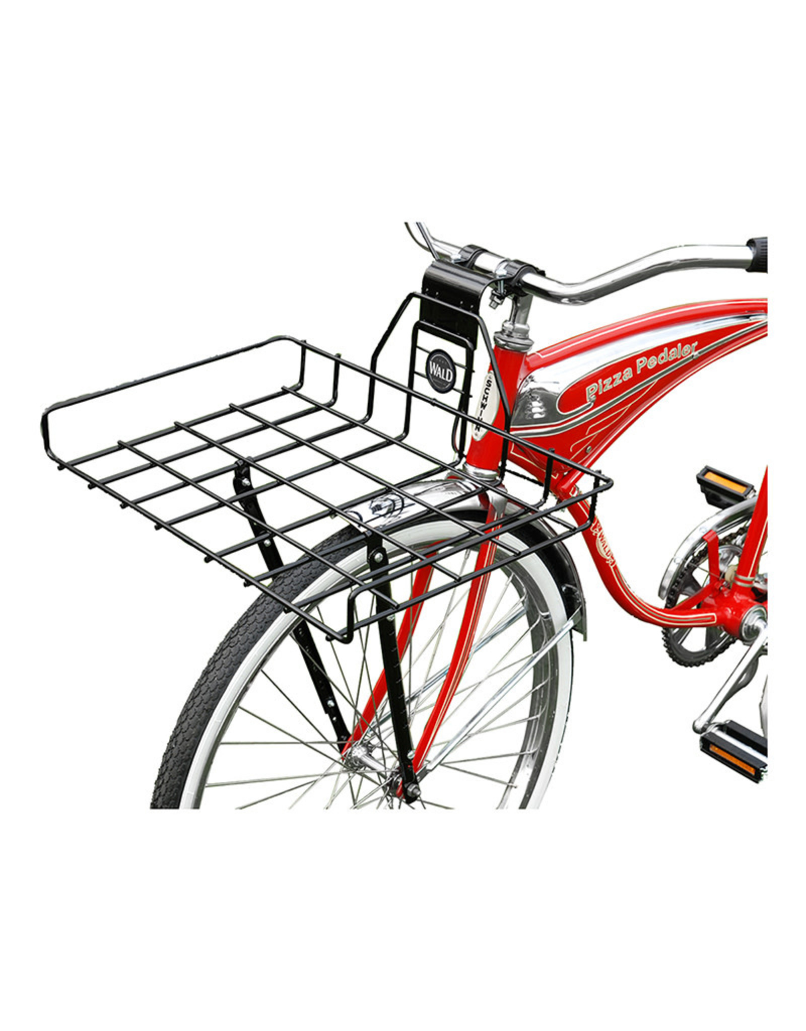 front pizza rack bike